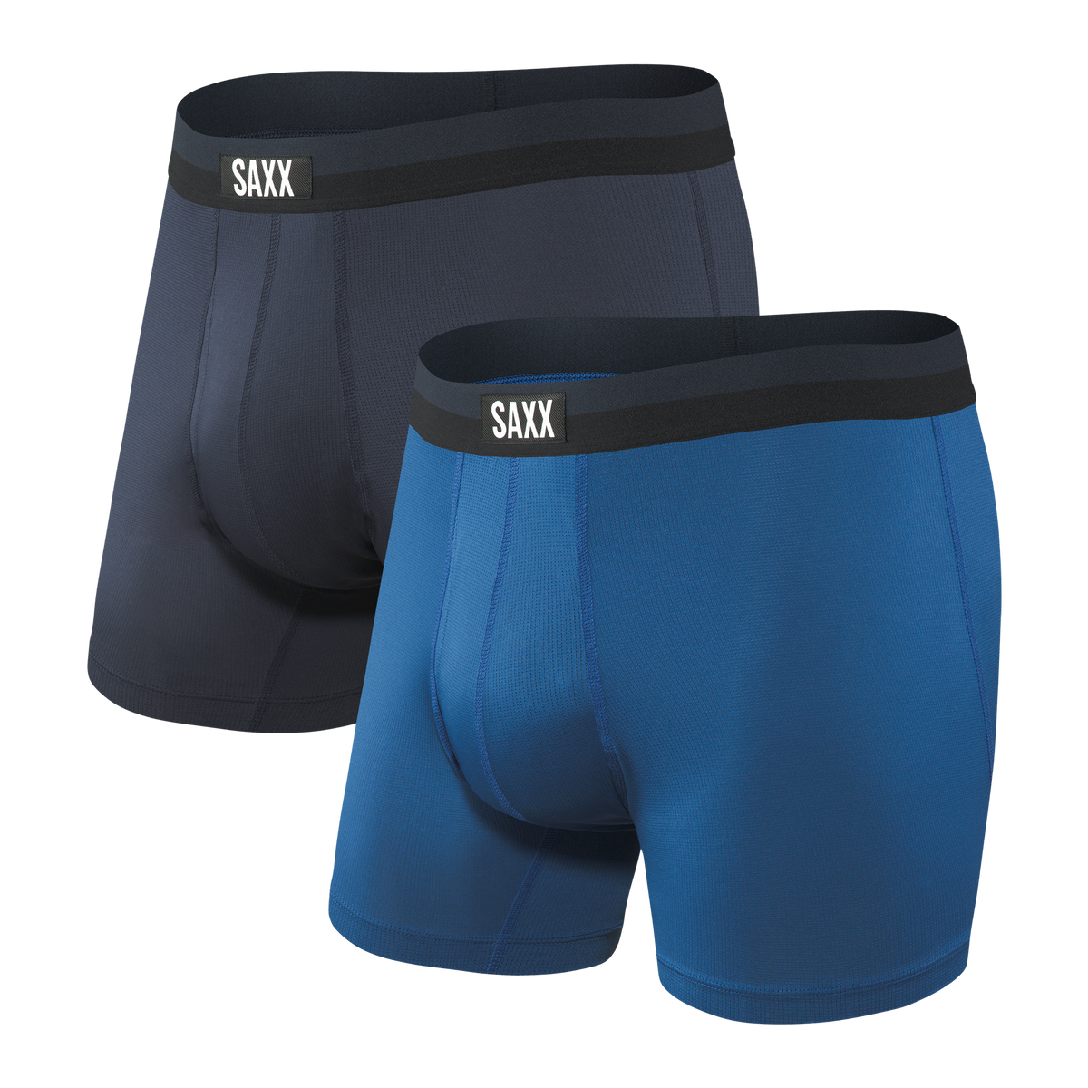 Saxx Underwear Vibe Super Soft Boxer Brief Baja Bound Chambray