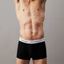 Calvin Klein 3 Pack Cotton Stretch - U2662G Normal Rise Trunks ( Black)