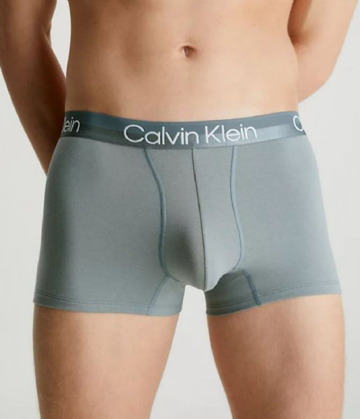 Calvin Klein 3 Pack Modern Structure Trunk - Beloved Bl/Asphalt Grey/Dragon Fly