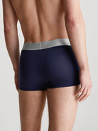 Calvin Klein 3 Pack Trunks Steel Cotton - June Bug / Cool Water / Evening Blue