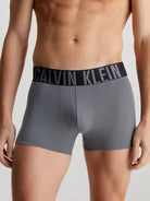 Calvin Klein Underwear 3 Pack Intense Power Cotton Trunks - Red/Black/Grey