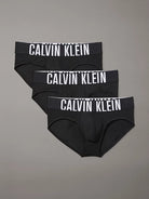 Calvin Klein Underwear 3 Pack Intense Power Microfiber Briefs - Black