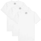 Calvin Klein 3 Pack T-Shirts Cotton Classics - White