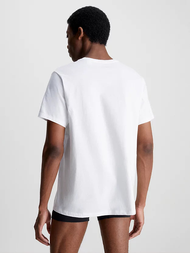 Calvin Klein 3 Pack T-Shirts Cotton Classics - White