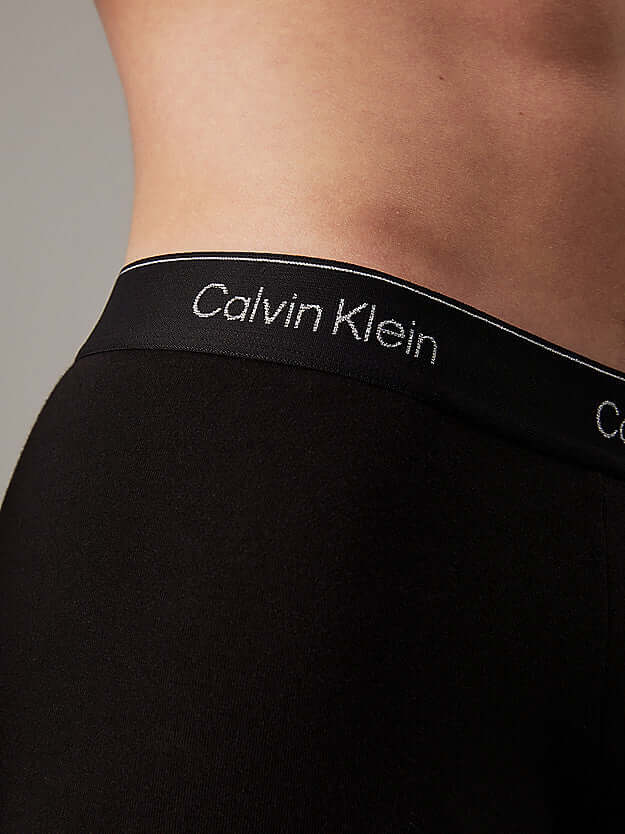 Calvin Klein 3 Pack Trunks - Modern Cotton, Black/Red