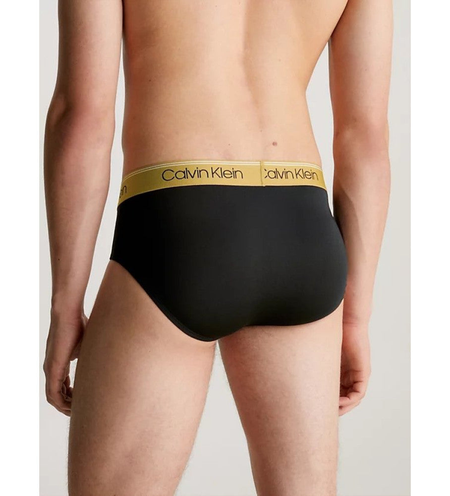 Calvin Klein 3 Pack Briefs Micro Stretch Wicking - Black