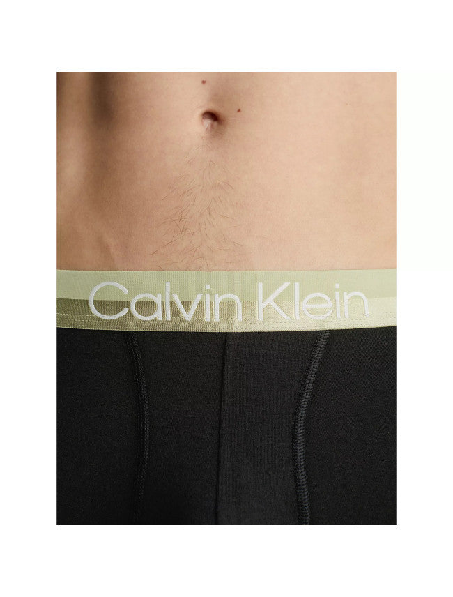 Calvin Klein 3 Pack Modern Structure Boxer Trunks - B- December