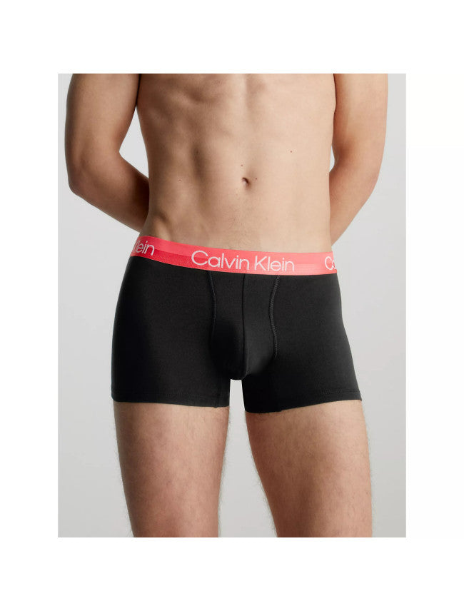 Calvin Klein 3 Pack Modern Structure Boxer Trunks - B- December