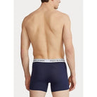 Polo Ralph Lauren Three-Pack Stretch Cotton Boxer Briefs - Cruise Navy