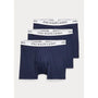 Polo Ralph Lauren Three-Pack Stretch Cotton Boxer Briefs - Cruise Navy