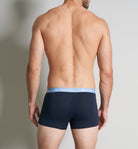 Tom Tailor Men's 3 Pack Cotton Stretch Trunks - Blue-Light-Over