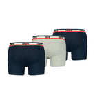 Levi's Sportswear Logo Men's Boxer Briefs 3 pack - Navy Grey Melange