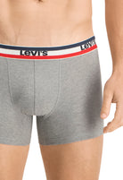 Levi's Sportswear Logo Men's Boxer Briefs 3 pack - Black Grey Melange