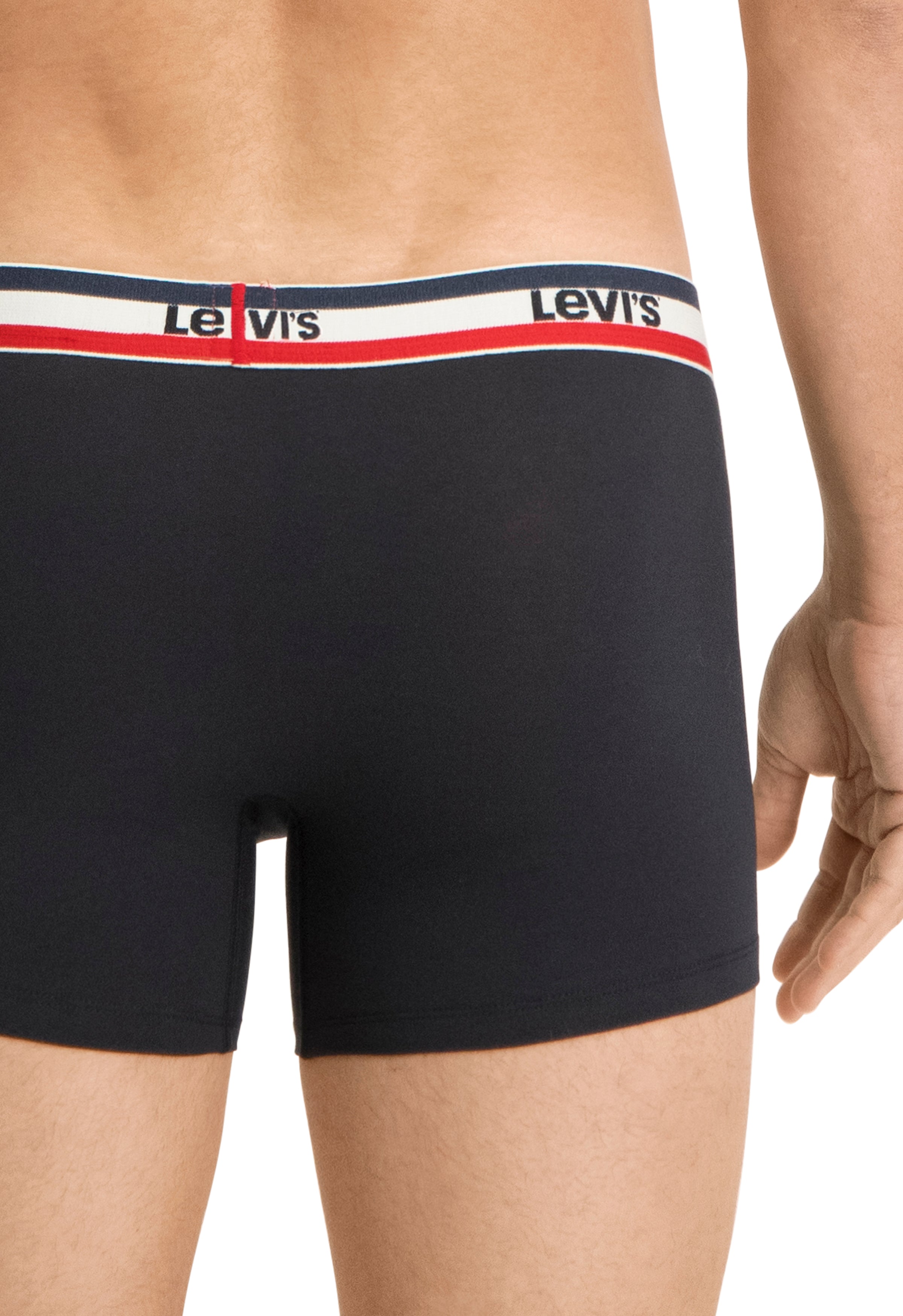 Levi's Sportswear Logo Men's Boxer Briefs 3 pack - Black Grey Melange