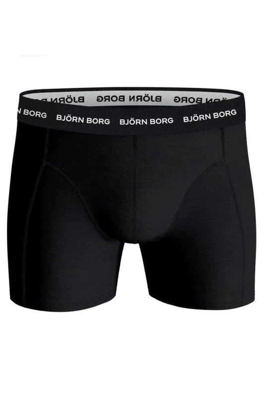 Björn Borg 5 Pack Essential Boxer - Green Print