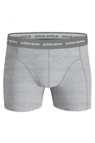 Björn Borg 5 Pack Essential Boxer - Black/ Blue/Grey/Print