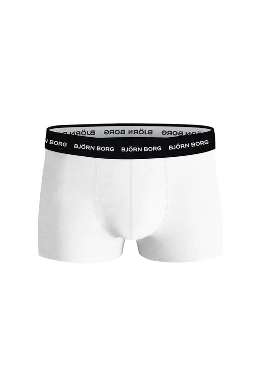 Björn Borg Cotton Stretch Trunks, Pack of 3 - White