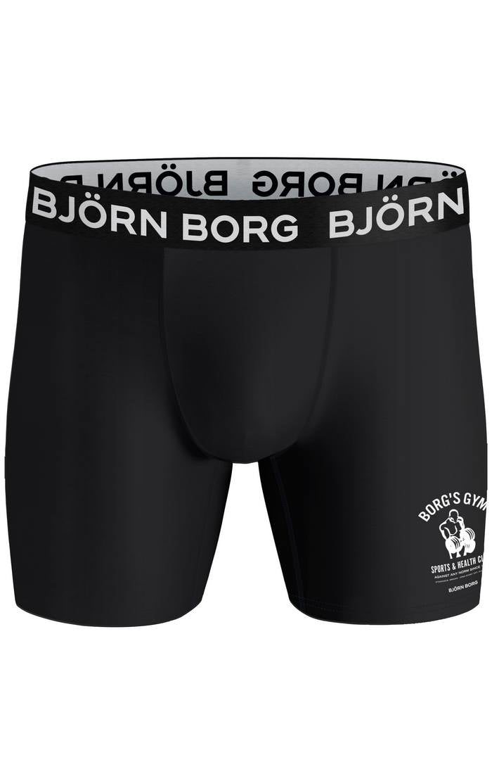 Björn Borg Performance Boxer 2 Pack - Black / Red