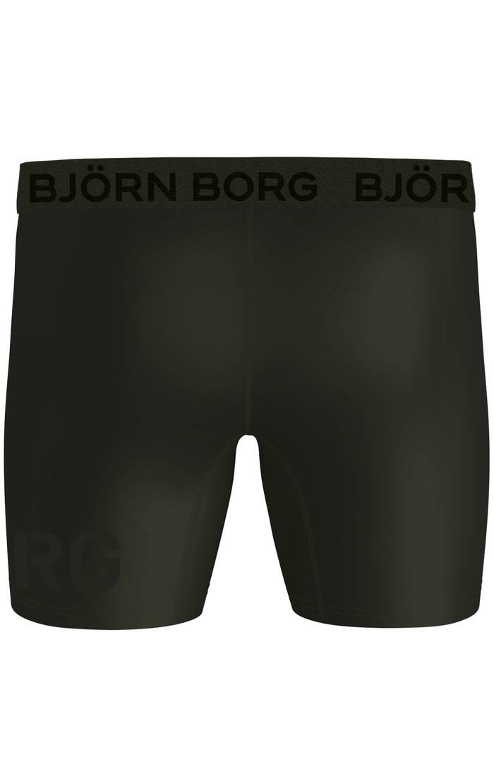 Björn Borg Performance Boxer 2 Pack - Olive/Camo