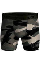 Björn Borg Performance Boxer 2 Pack - Olive/Camo