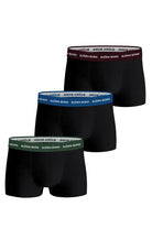 Björn Borg Cotton Stretch Trunks, Pack of 3 - Black/Multi