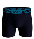 Björn Borg 5 Pack Essential Boxer - Blue With Black