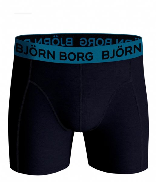 Björn Borg 5 Pack Essential Boxer - Blue With Black