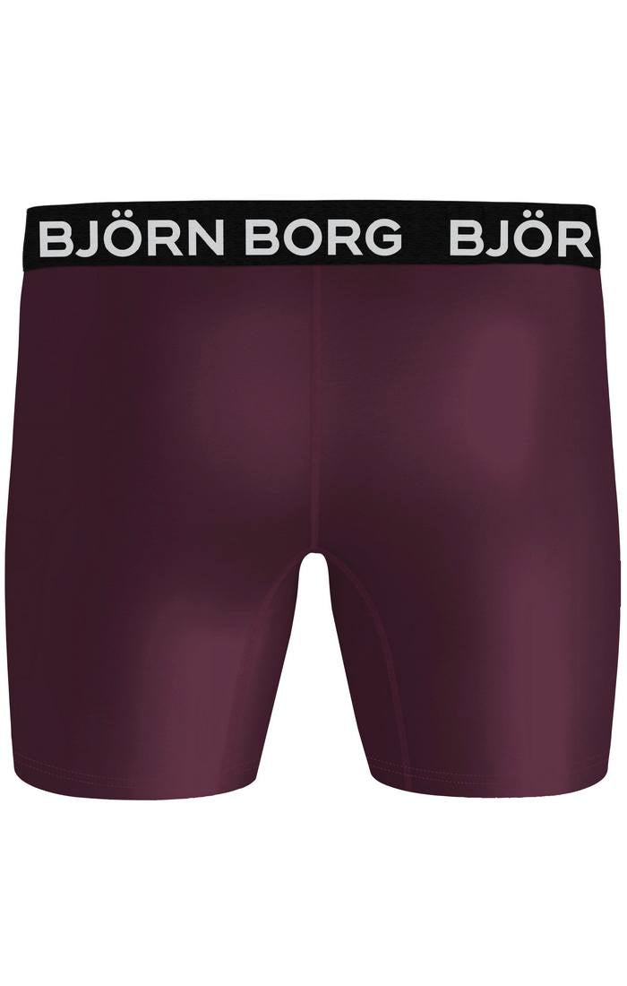 Björn Borg Performance Boxer 2 Pack - Red/Blue