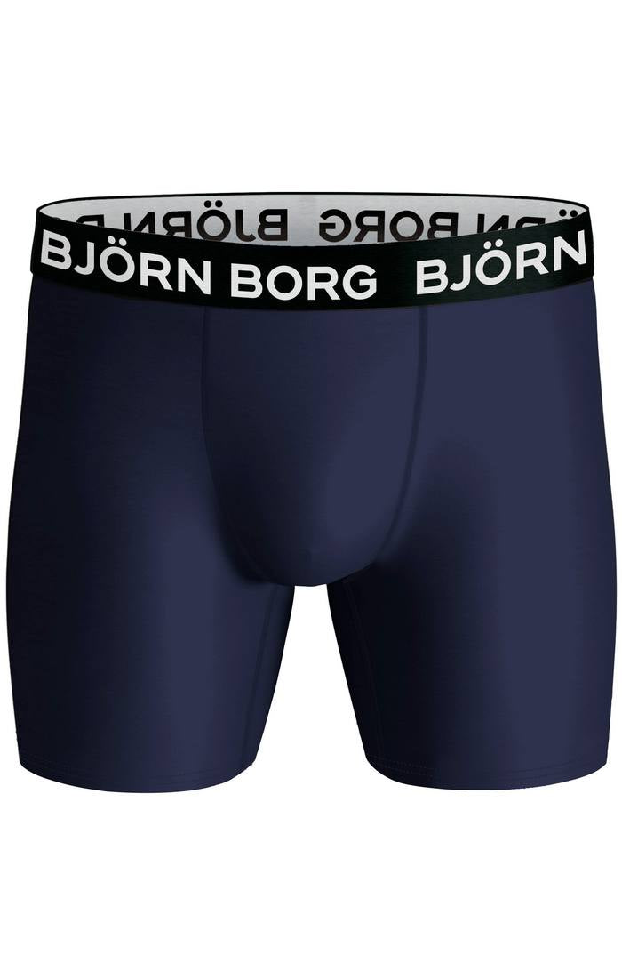 Björn Borg Performance Boxer 2 Pack - Blue Print