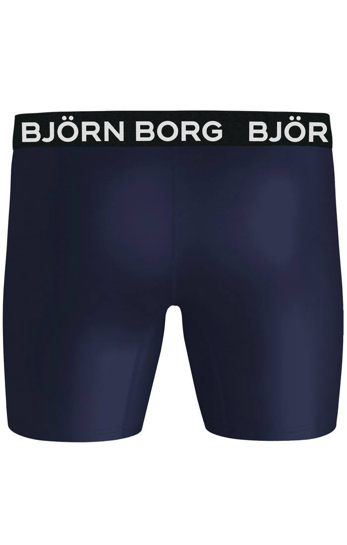 Björn Borg Performance Boxer 2 Pack - Blue Print