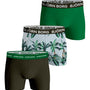 Björn Borg 3 Pack Cotton Stretch Boxers - Green Palm Print