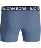 Bjorn Borg 2-Pack Cotton Men's Boxers - Blue Print MP004