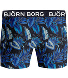 Bjorn Borg 1-Pack Cotton Men's Boxers - Paradise Leaves