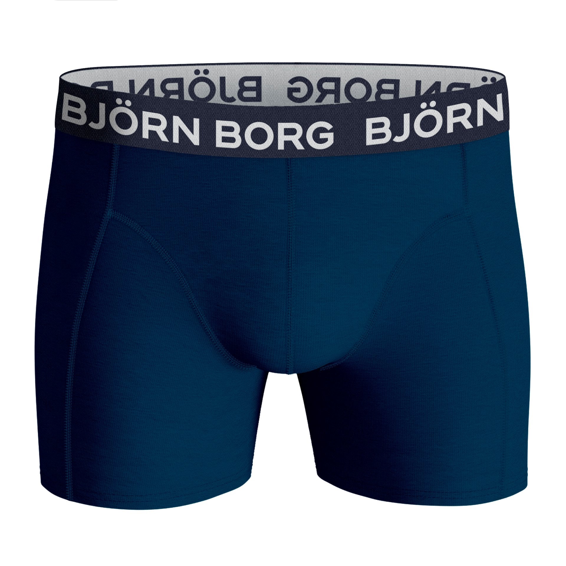 Bjorn Borg Cotton Stretch Boxer 3 Pack - Blue, Navy Blue