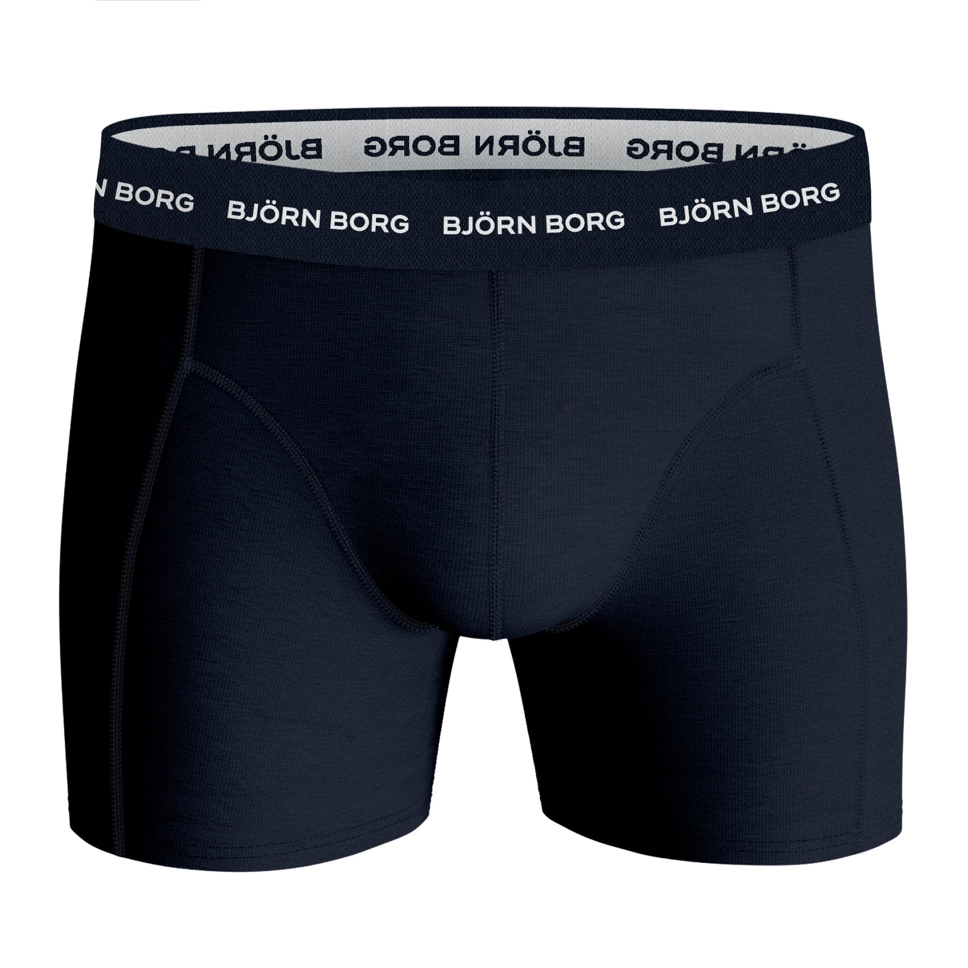 Bjorn Borg Cotton Stretch Boxer 5 pack - Black/Melange/Green/Print/Navy