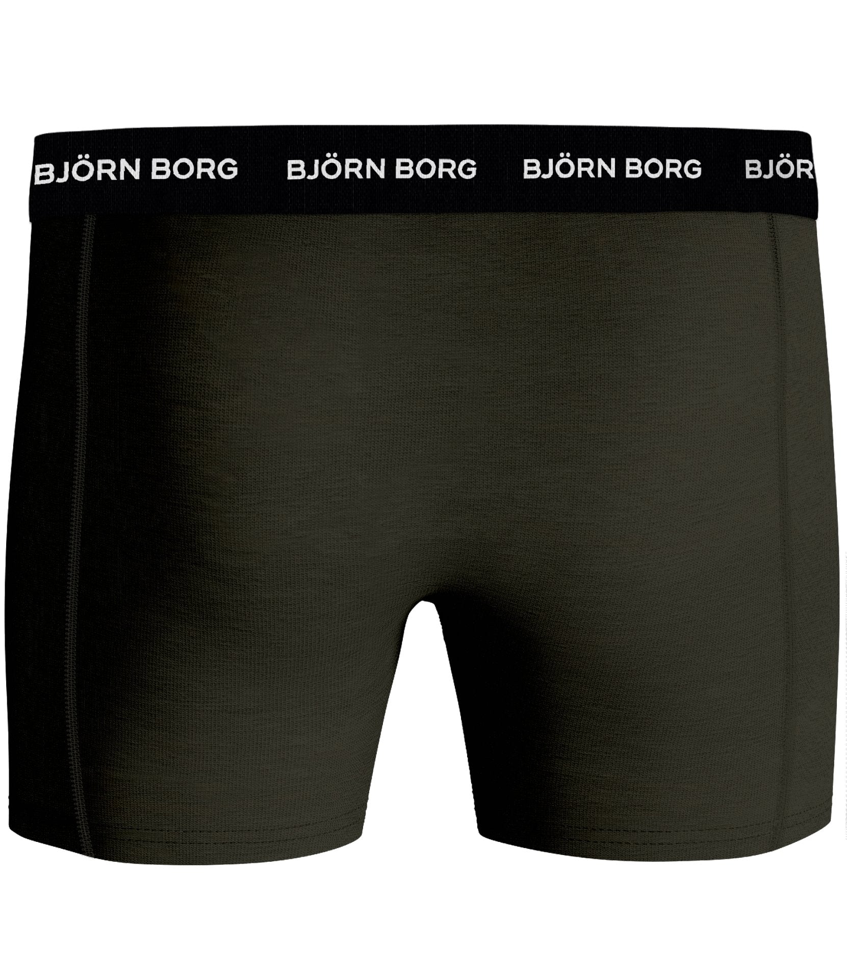 Bjorn Borg Cotton Stretch Boxer 5 pack - Black/Melange/Green/Print/Navy