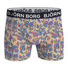 Bjorn Borg Cotton Stretch Boxer 5 pack - Blue/Print/Navy/Orange/Grey