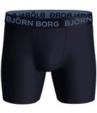 Björn Borg Performance Boxer 3-pack - Black, Navy Blue, Orange