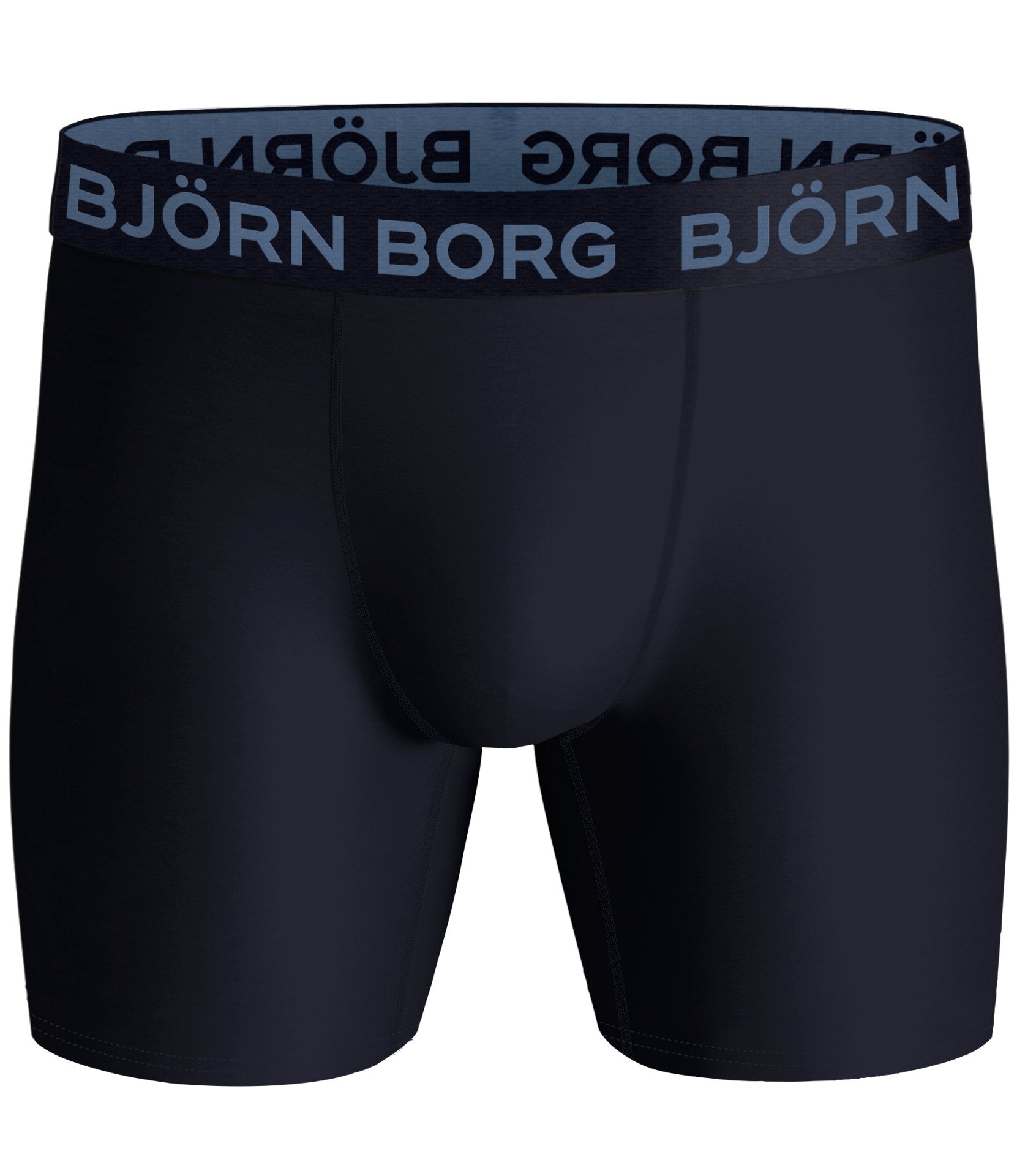 Björn Borg Performance Boxer 3-pack - Black, Navy Blue, Orange