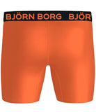 Björn Borg Performance Boxer 3-pack - Black, Navy Blue, Orange