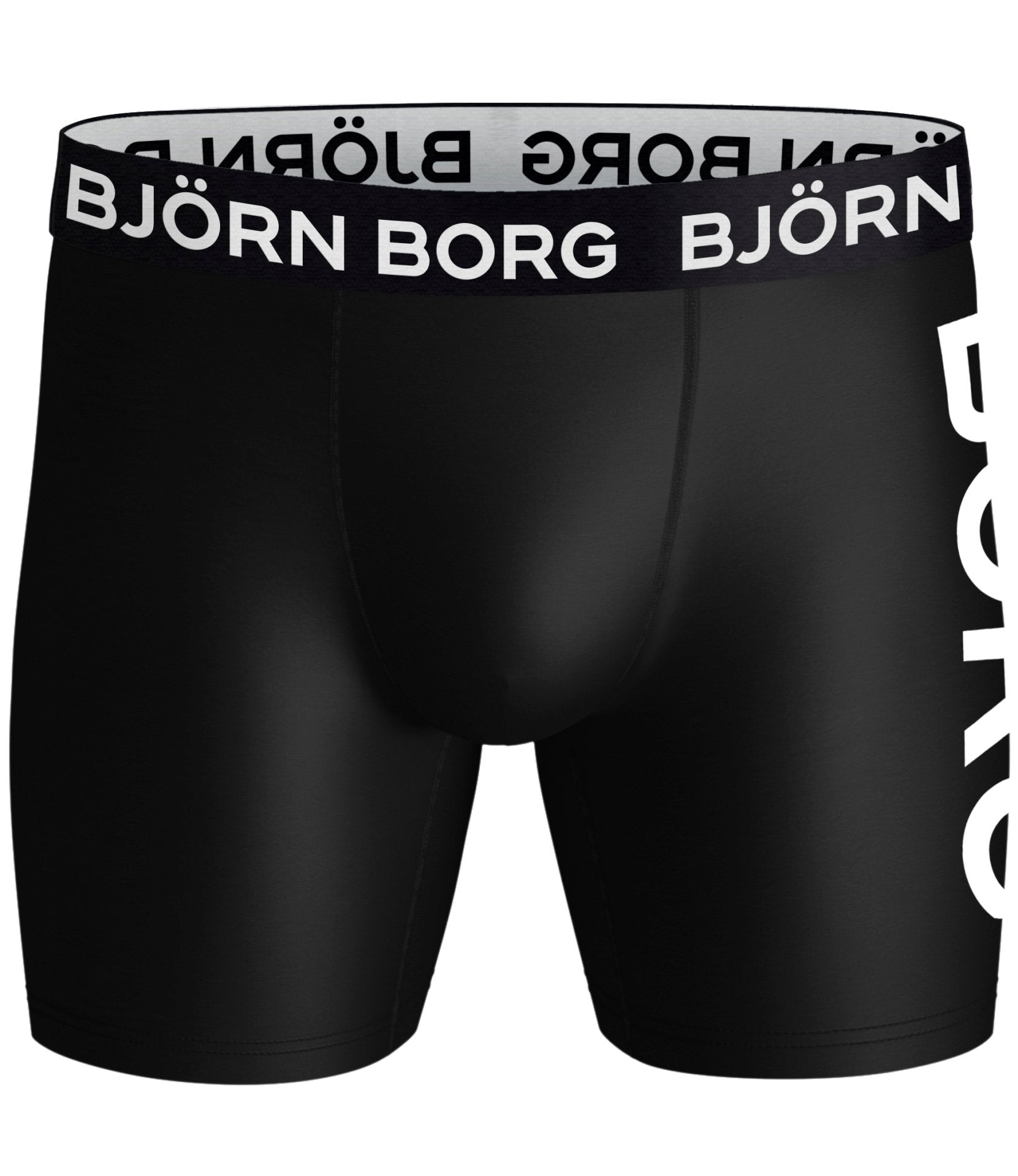 Björn Borg Performance Panel Boxer 2 Pack - Black/Grey