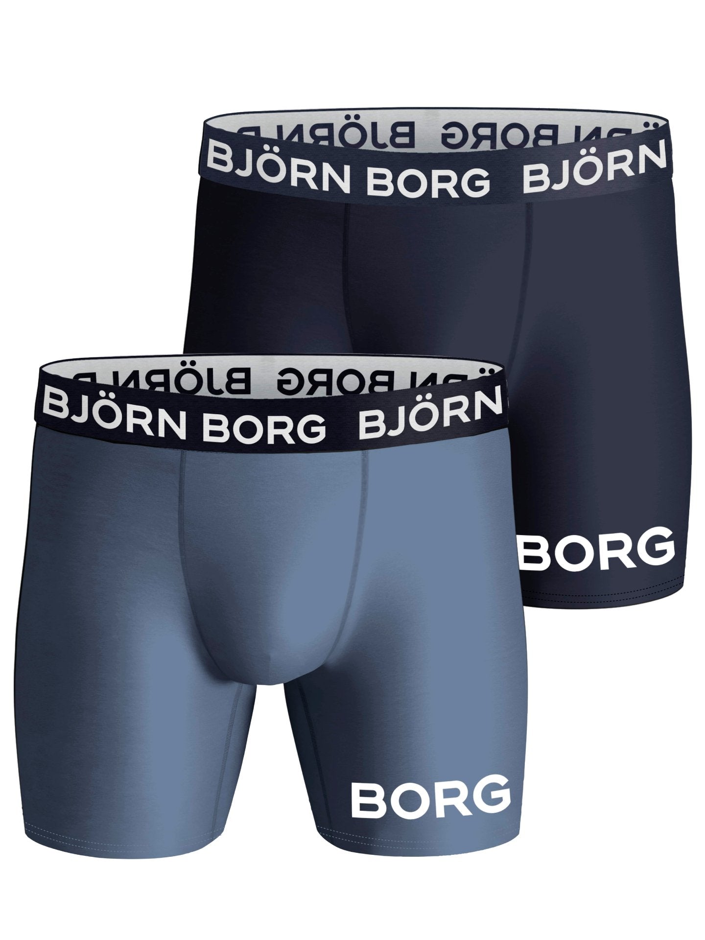 Björn Borg Performance Boxer 2 Pack - Blue / Navy