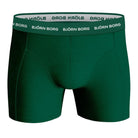 Bjorn Borg Cotton Stretch Boxer 3 Pack - Green Leaf Print / Biege