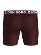 Björn Borg 3 Pack Performance Boxer - Black, Print, Red