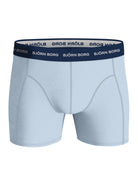 Bjorn Borg Cotton Stretch Boxer Trunks 5 pack - Blue, Green, Print