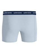 Bjorn Borg Cotton Stretch Boxer Trunks 5 pack - Olive, Black, Green, Red Print