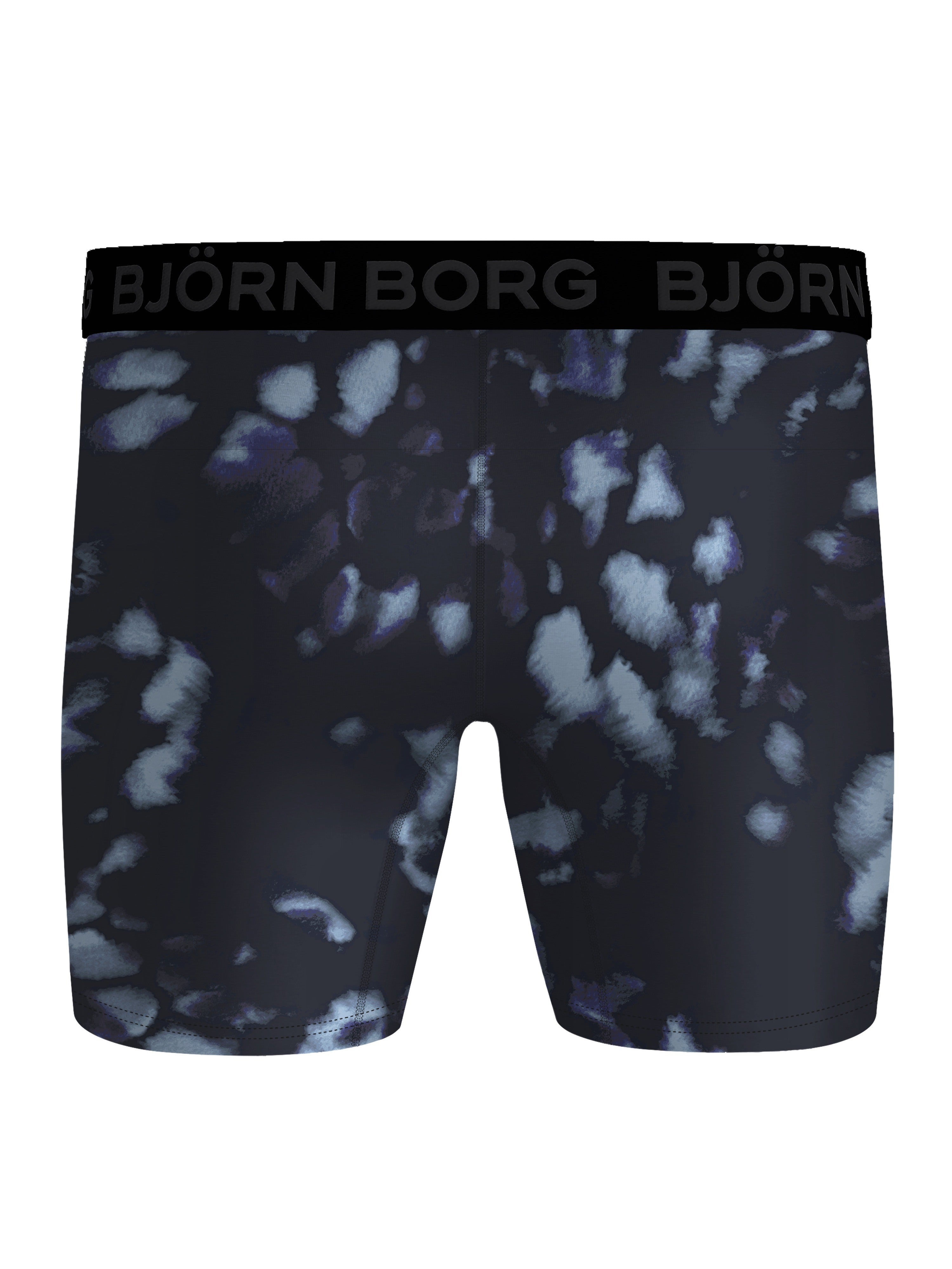 Björn Borg Performance Boxer 2 Pack - Blue, Print