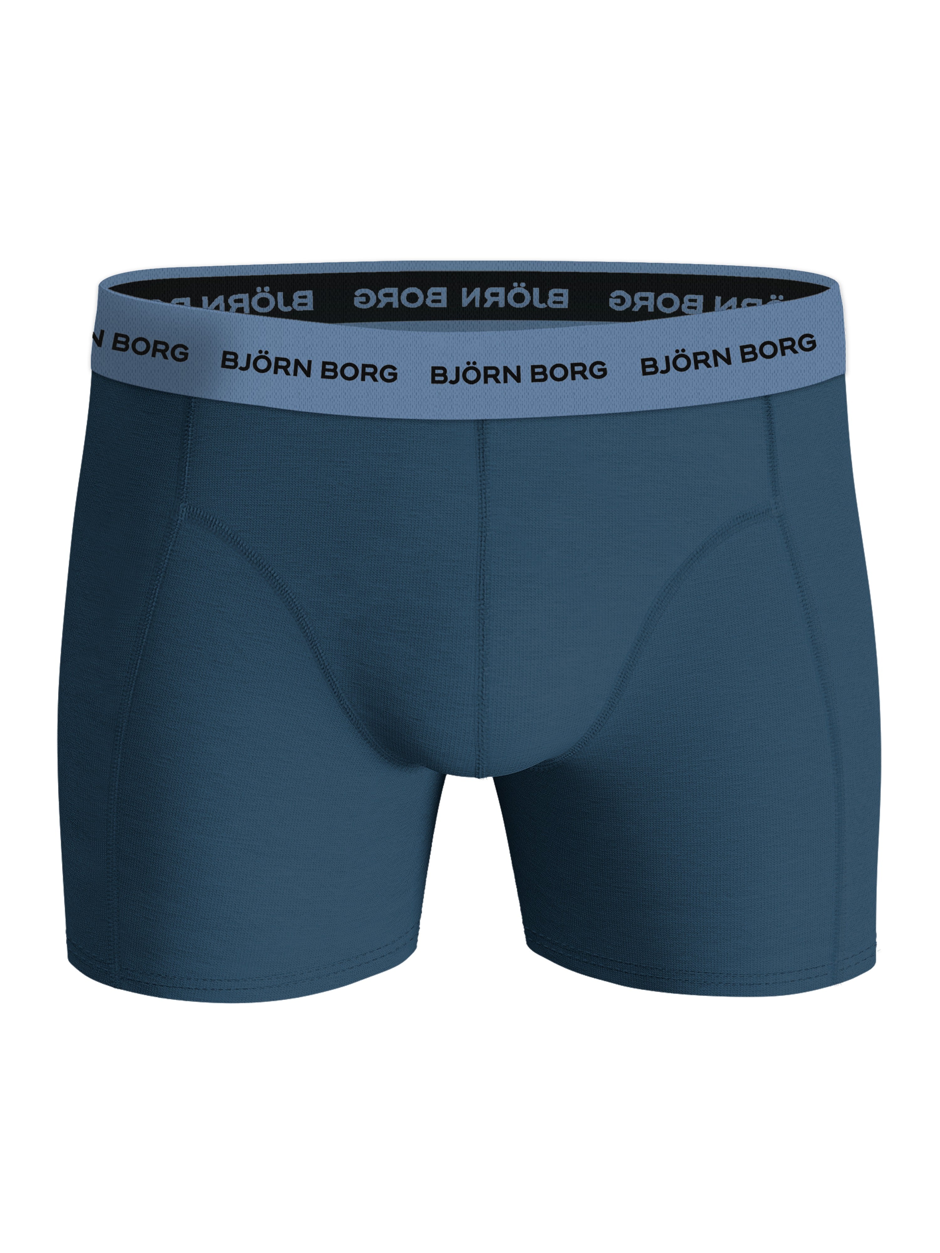 Björn Borg - 5 Pack Cotton Stretch Boxers - Blue/Green/Print