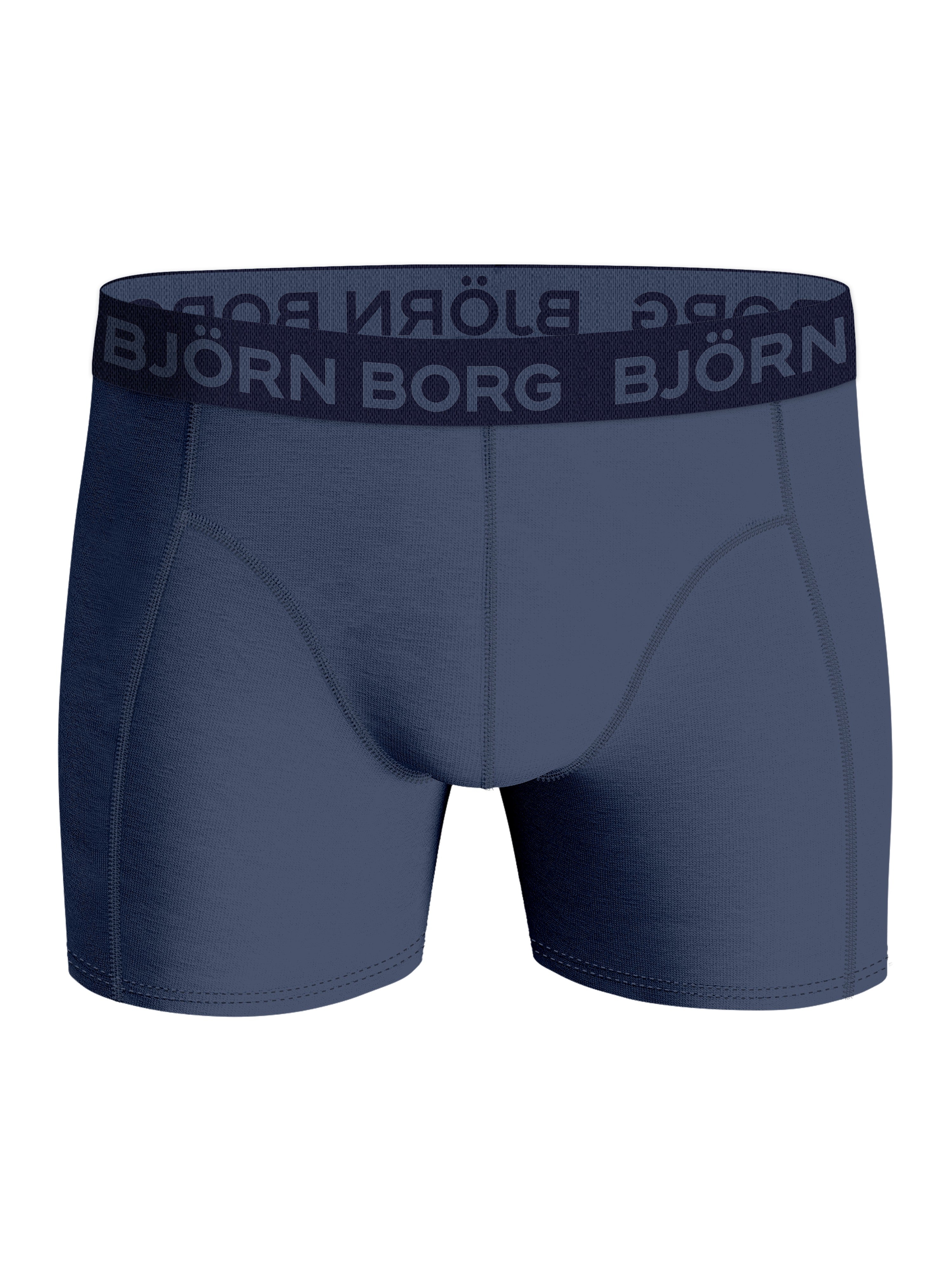 Björn Borg 5 Pack Cotton Stretch Boxers - Red/Blue/Navy/Green/Olive