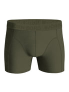 Björn Borg - 5 Pack Cotton Stretch Boxers - Greent/Olive/Black Print